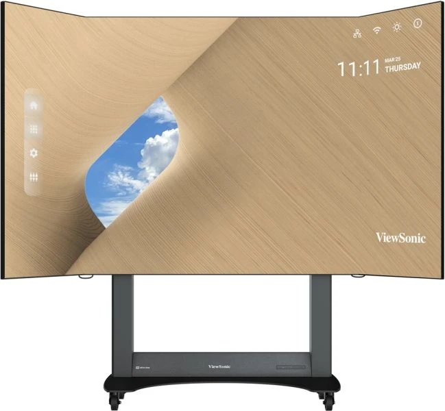 ViewSonic LDS138-151 138" All-in-One Direct View LED Display | Large-Format Auditorium & Boardroom Solution 2 front view