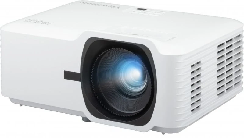 ViewSonic LS740HD Laser Installation Projector | 5,000 ANSI Lumens 1080p 1 ViewSonic LS740HD laser installation projector front view with lens and housing