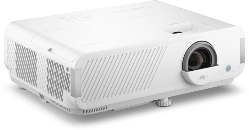 ViewSonic LX720-4K Laser Installation Projector | 4K 3,500 Lumens for Education & Corporate 8 ViewSonic LX720-4K control panel and remote with backlit buttons