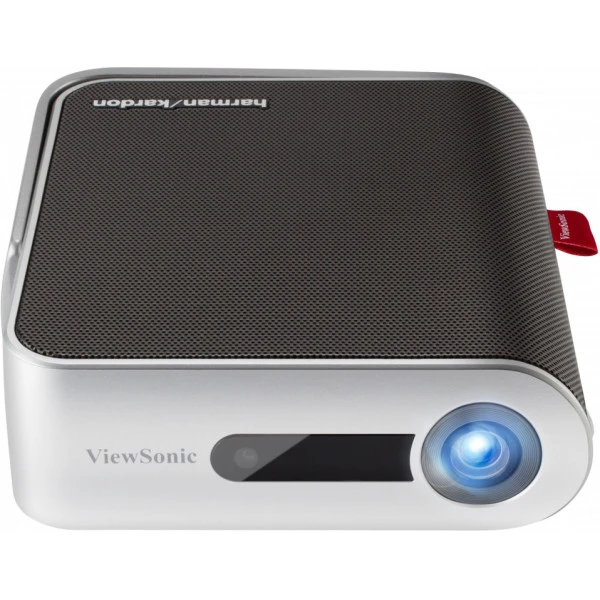 ViewSonic M1+_G2 Portable LED Projector | Commercial Digital Signage Display 2 ViewSonic M1+_G2 compact form factor showing sub-1kg portable design