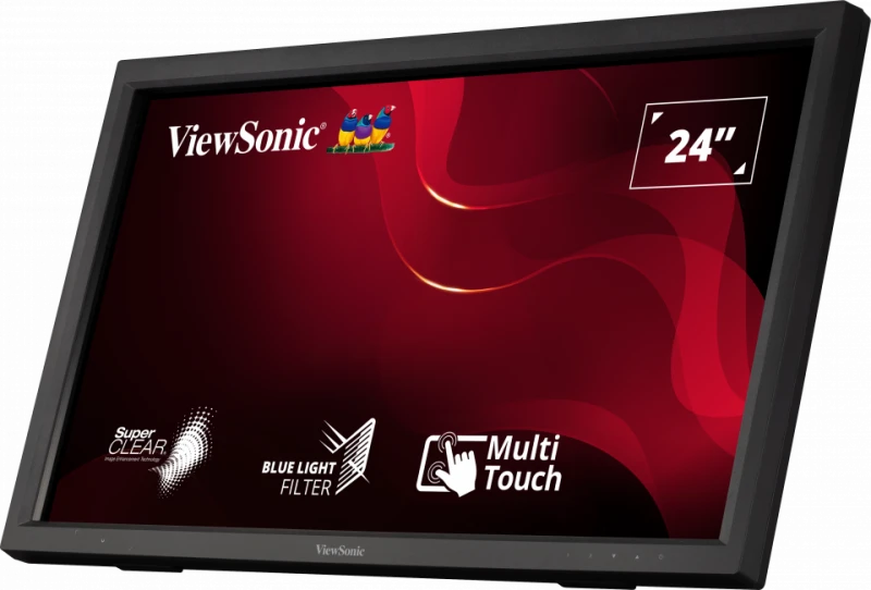 ViewSonic TD2423 24" IR Touch Monitor | Commercial Digital Signage Display 3 ViewSonic TD2423 rear panel showing HDMI
