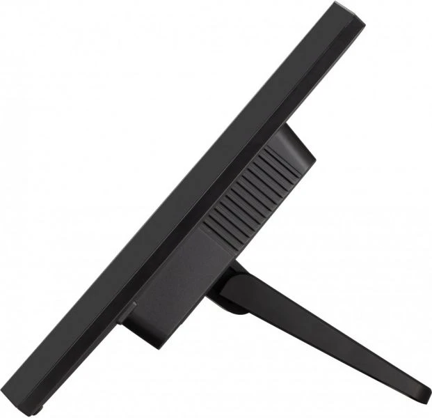 ViewSonic TD2423 24" IR Touch Monitor | Commercial Digital Signage Display 8 ViewSonic TD2423 side profile showing slim 101 mm depth and compact footprint for counter installation