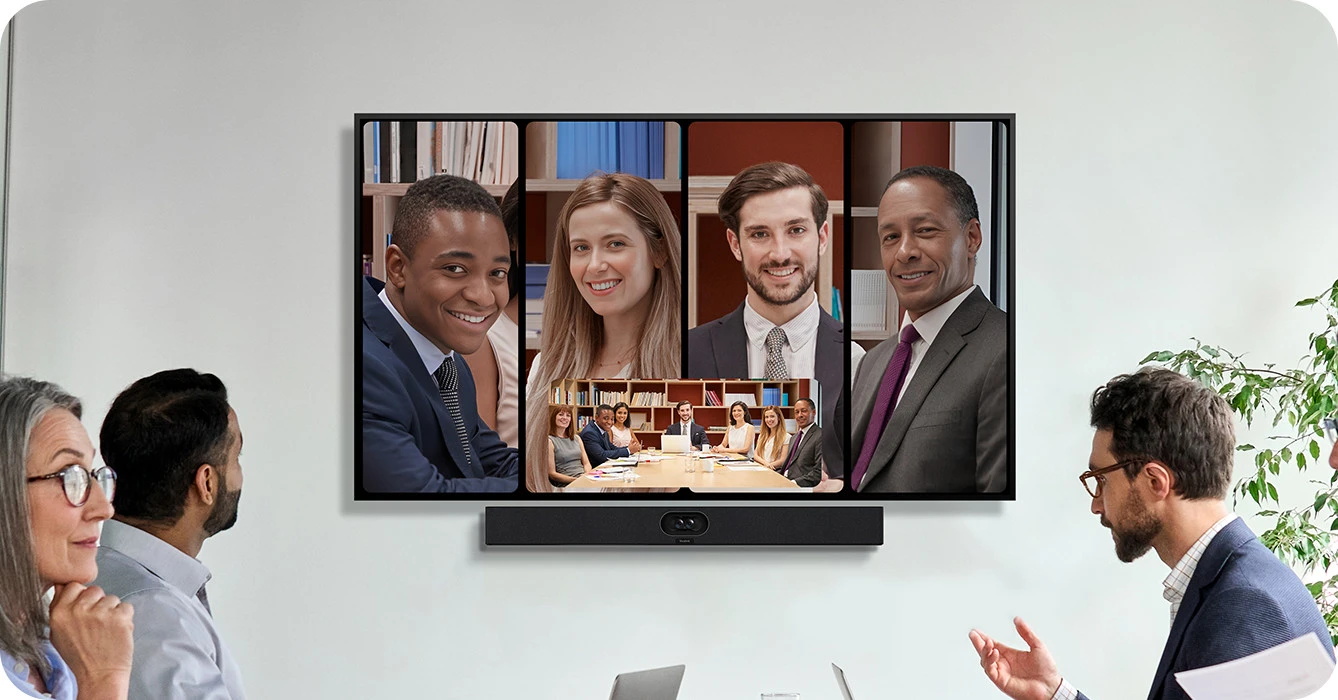 Yealink MVC S40 | Microsoft Teams Rooms System for Small to Medium Meeting Rooms 2 SmartVision 40 dual 48MP camera 120 degree full room coverage