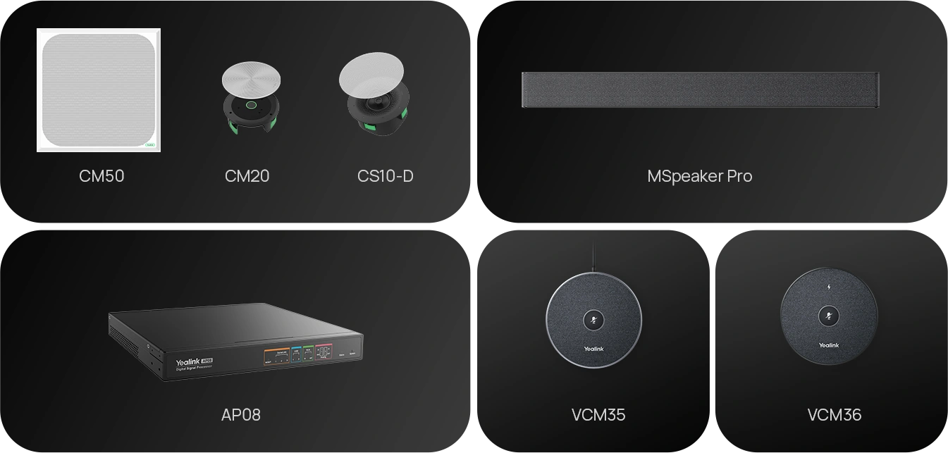 Yealink MVC S80 | Microsoft Teams Rooms System for Large Meeting Rooms 3 Yealink MCore 4 mini-PC Intel Ultra5 125H NPU AI computing Teams Rooms