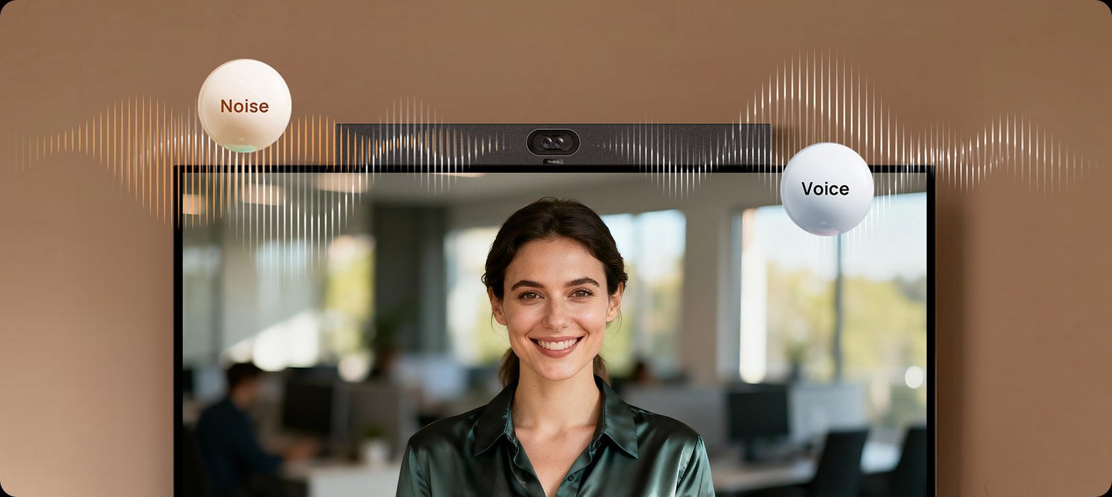 Yealink MeetingBar A40 | All-in-One Video Bar for Small to Medium Meeting Rooms 4 Yealink MeetingBar A40 | All-in-One Video Bar for Small to Medium Meeting Rooms - Image 4