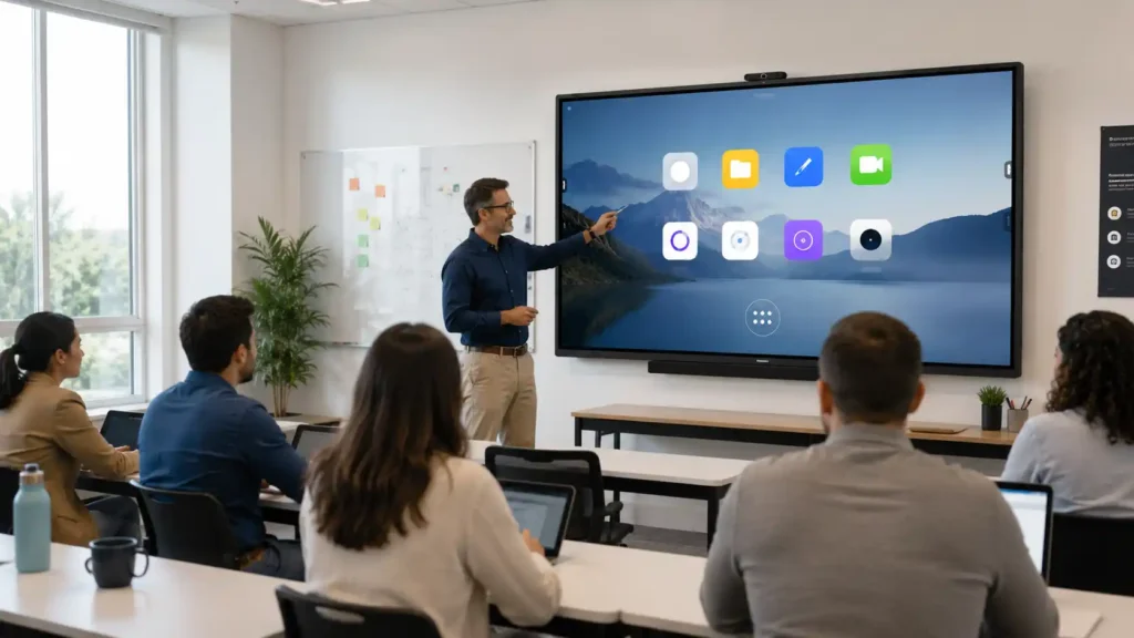Android SoC interactive display in education and lightweight collaboration deployment environment Australia