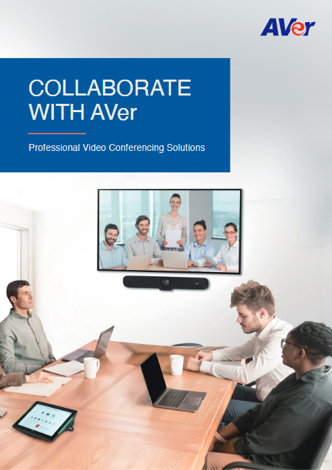 AVer VB130 | 4K Video Bar with Intelligent Lighting for Huddle Rooms and Small Meeting Spaces 10 AVer VB130 intelligent fill lighting 5 level automatic colour temperature virtual meetings