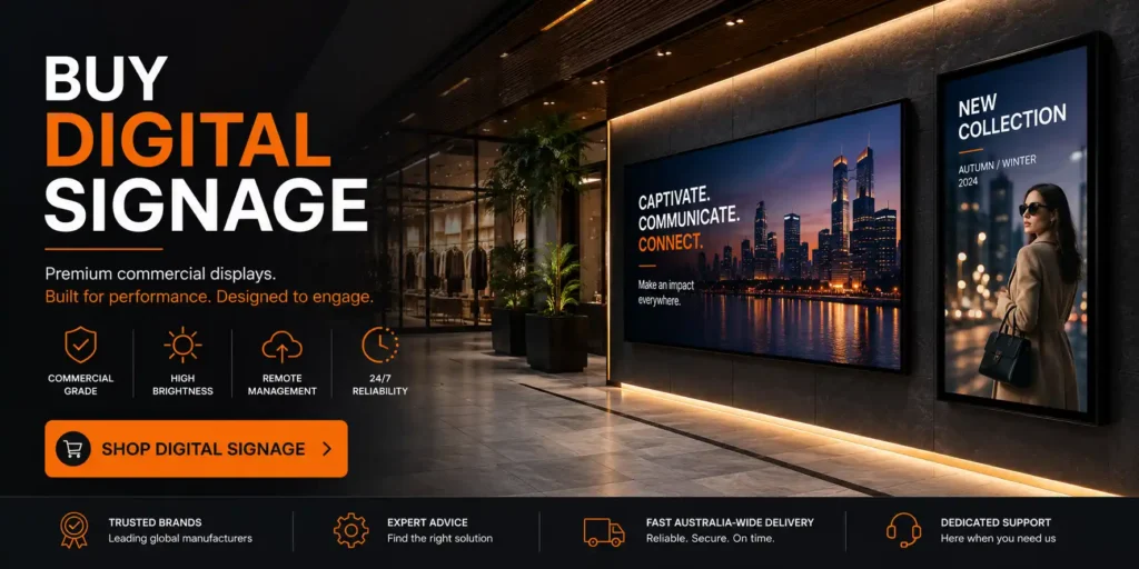 buy digital signage banner