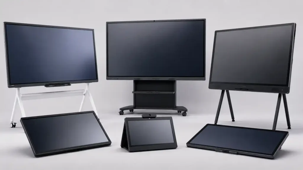 Best Interactive Whiteboard 2026 – Smart Learning & Collaboration 7 Commercial interactive whiteboard brand ecosystems including Samsung Flip Pro SMART Board Promethean Yealink MeetingBoard ViewSonic ViewBoard and Hisense GoBoard Australia