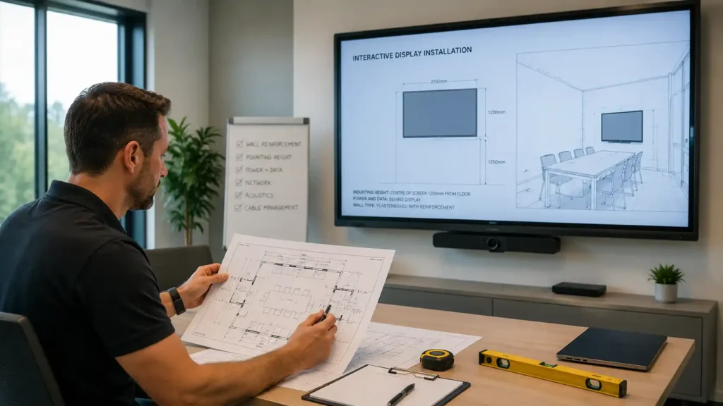 Best Interactive Whiteboard 2026 – Smart Learning & Collaboration 11 interactive whiteboard deployment planning installation commercial australia