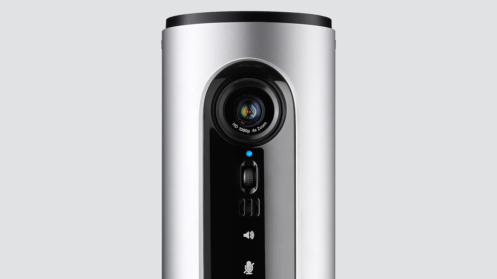 Logitech Connect | Portable All-in-One Conference Camera for Huddle Rooms and On the Go 9 Logitech Connect compact all-in-one design remote control lens cover travel