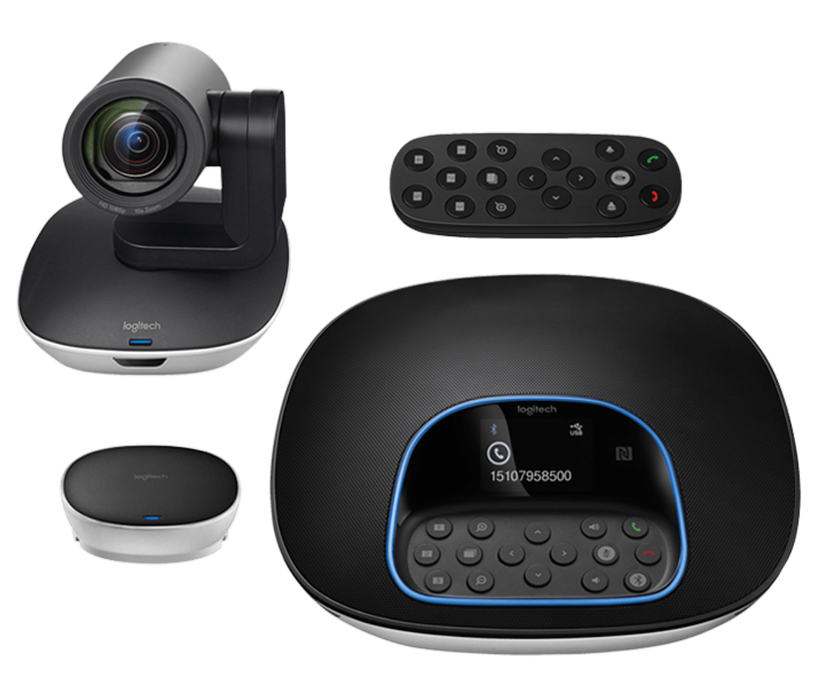 Logitech Group conference system large meeting room 14-20 people