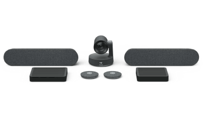 Logitech Rally Bar Mini Graphite | 4K All-in-One Video Bar for Small and Medium Rooms 8 Logitech Rally Bar Mini graphite Tap IP full room solution