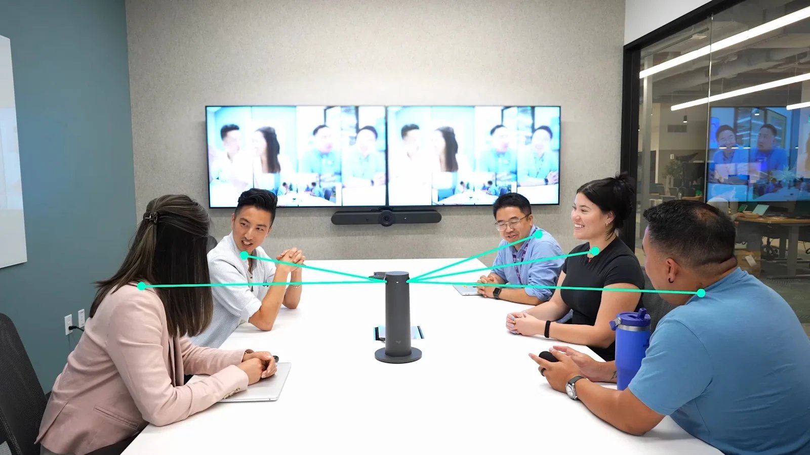 Logitech Sight graphite designed for medium large collaboration spaces
