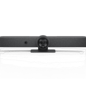 Logitech Rally Bar White | 4K All-in-One Video Bar for Medium and Large Rooms