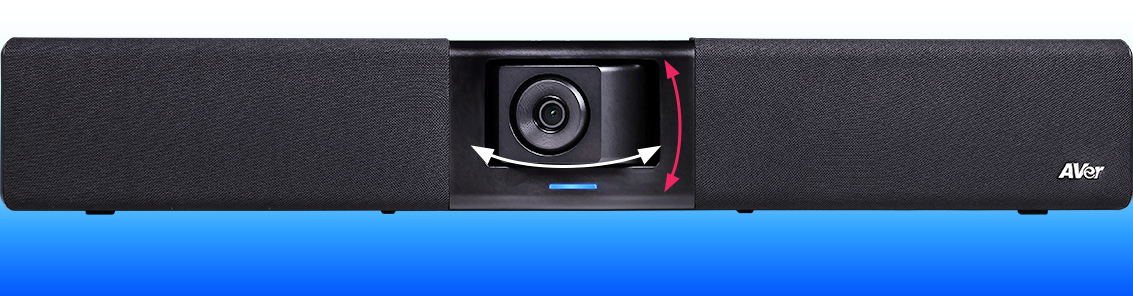 AVer VB342 Pro | 4K PTZ Video Bar with AI Tracking for Small to Medium Meeting Rooms 6 AVer VB342 Pro audio fence beamforming 10 microphone 8m pickup range