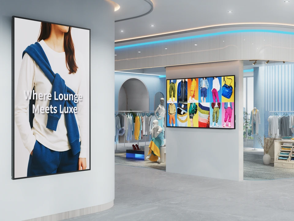 ViewSonic CDE5014-2C 50" 4K Commercial Digital Signage Display | Networked Signage Solution 10 ViewSonic CDE5014-2C concurrent content stream processing and scheduled playback in hospitality environment