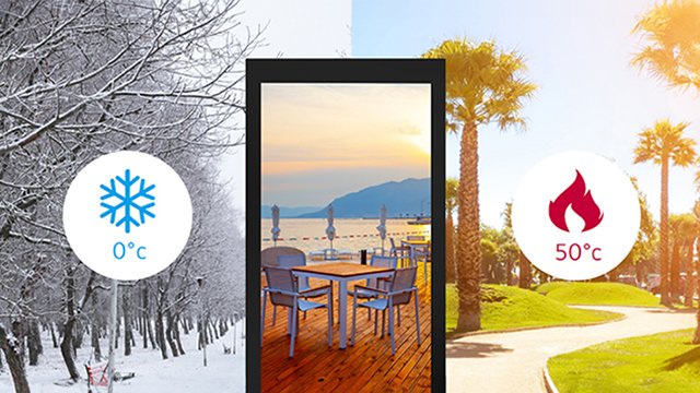 LG 55" 3,000nit Open Frame Outdoor Digital Signage Display 11 LG 55