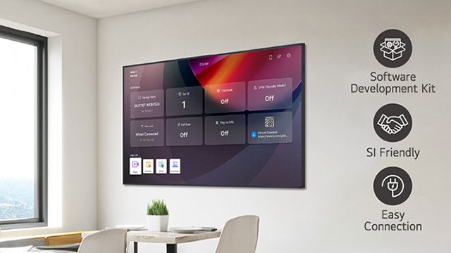 LG 65" 4K UHD 500nit 24/7 Digital Signage Display 8 LG 65