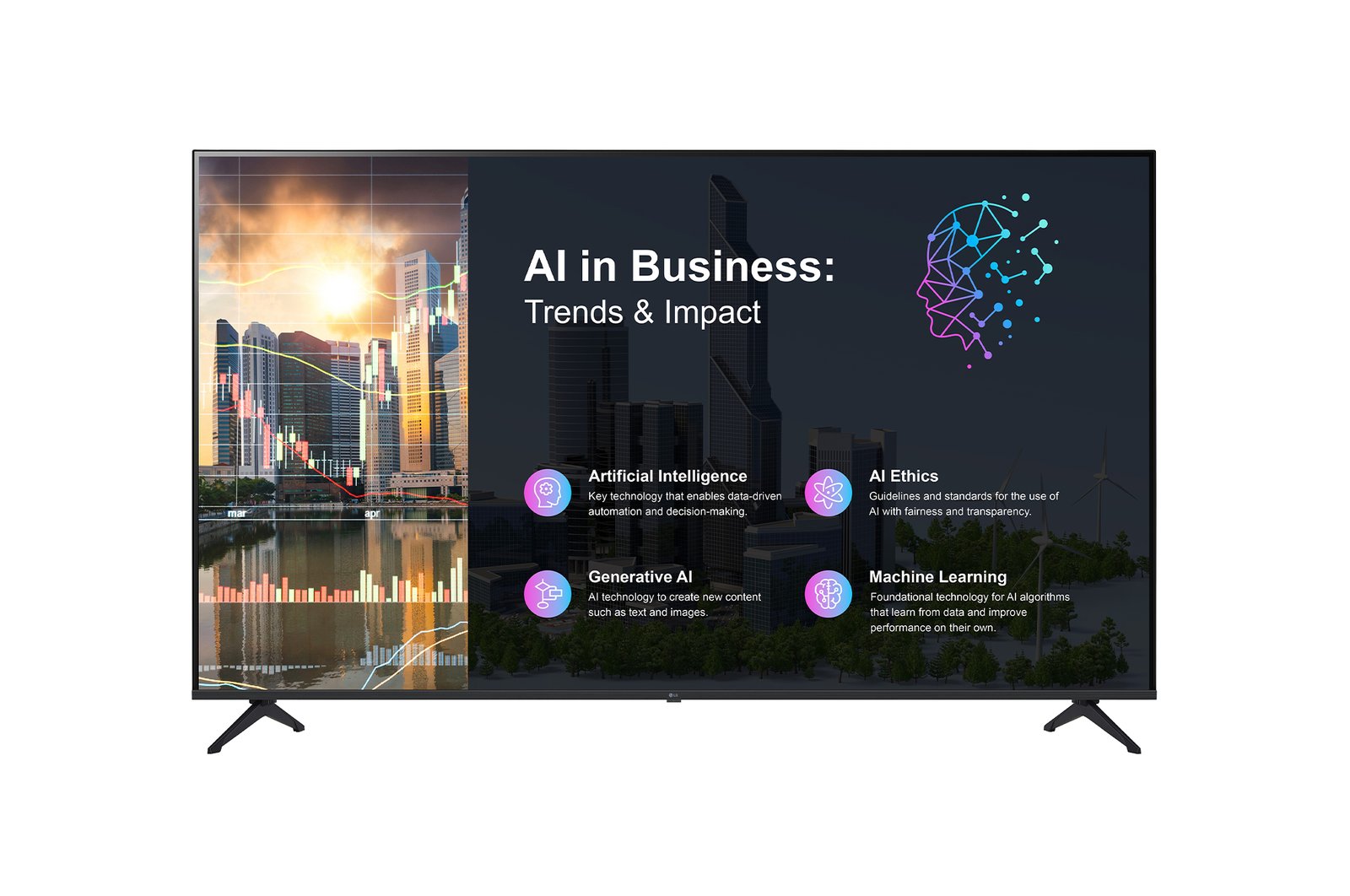 LG 50" 4K UHD 16/7 Commercial TV with webOS 25 5 LG 50