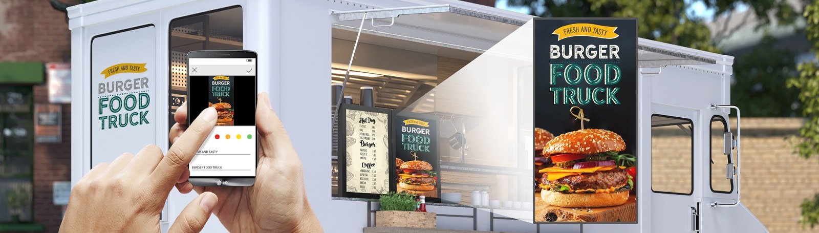LG 22" 1,500nit FHD Outdoor Digital Signage Display 13 LG 22