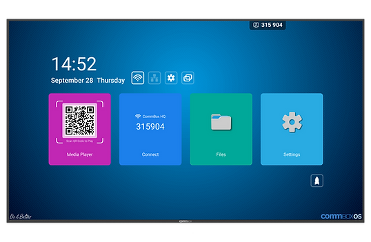 CommBox Intelligent Display Gen 2 86 Inch | CBDI0286 1 CommBox Intelligent Display Gen 2 86 Inch | CBDI0286
