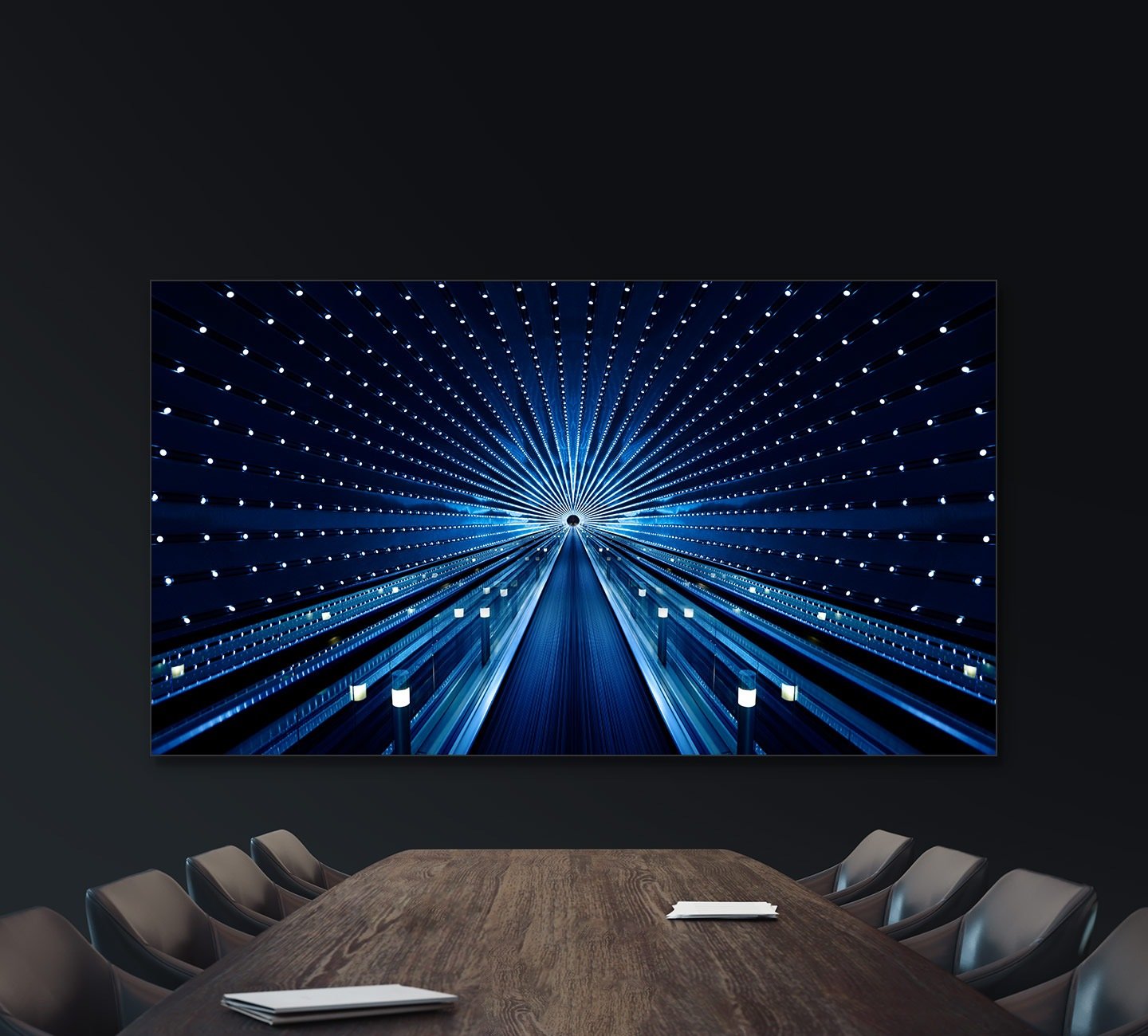 Samsung The Wall All-in-One IAB Indoor LED P1.26 6 Samsung The Wall All-in-One IAB Indoor LED P1.26 — P1.26mm — fine pitch for boardroom viewing distances