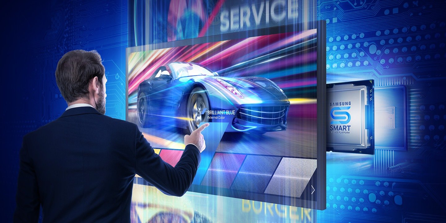 Samsung 32" QMR-T UHD Interactive Display 10 Samsung 32