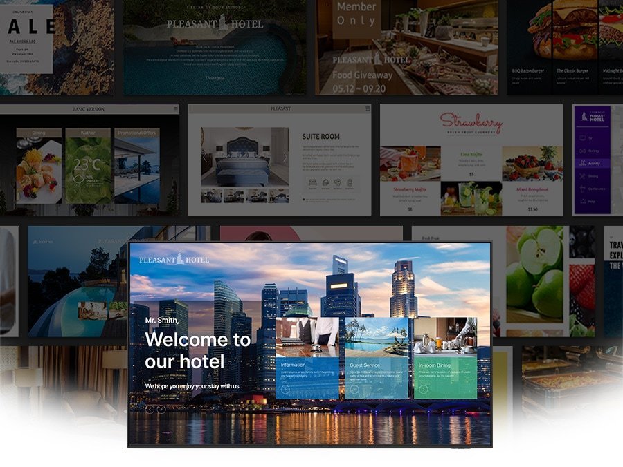 Samsung 43" Hotel TV HU8000F UHD 4K TV 8 Samsung 43" Hotel TV HU8000F UHD 4K TV - Image 8