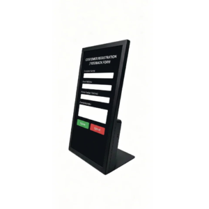 Soniq 21.5" Countertop Digital Signage Display freestanding interactive kiosk with capacitive touch screen