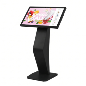 Soniq 24" FHD Capacitive Touch Screen kiosk display — front view showing Full HD panel and touch interface