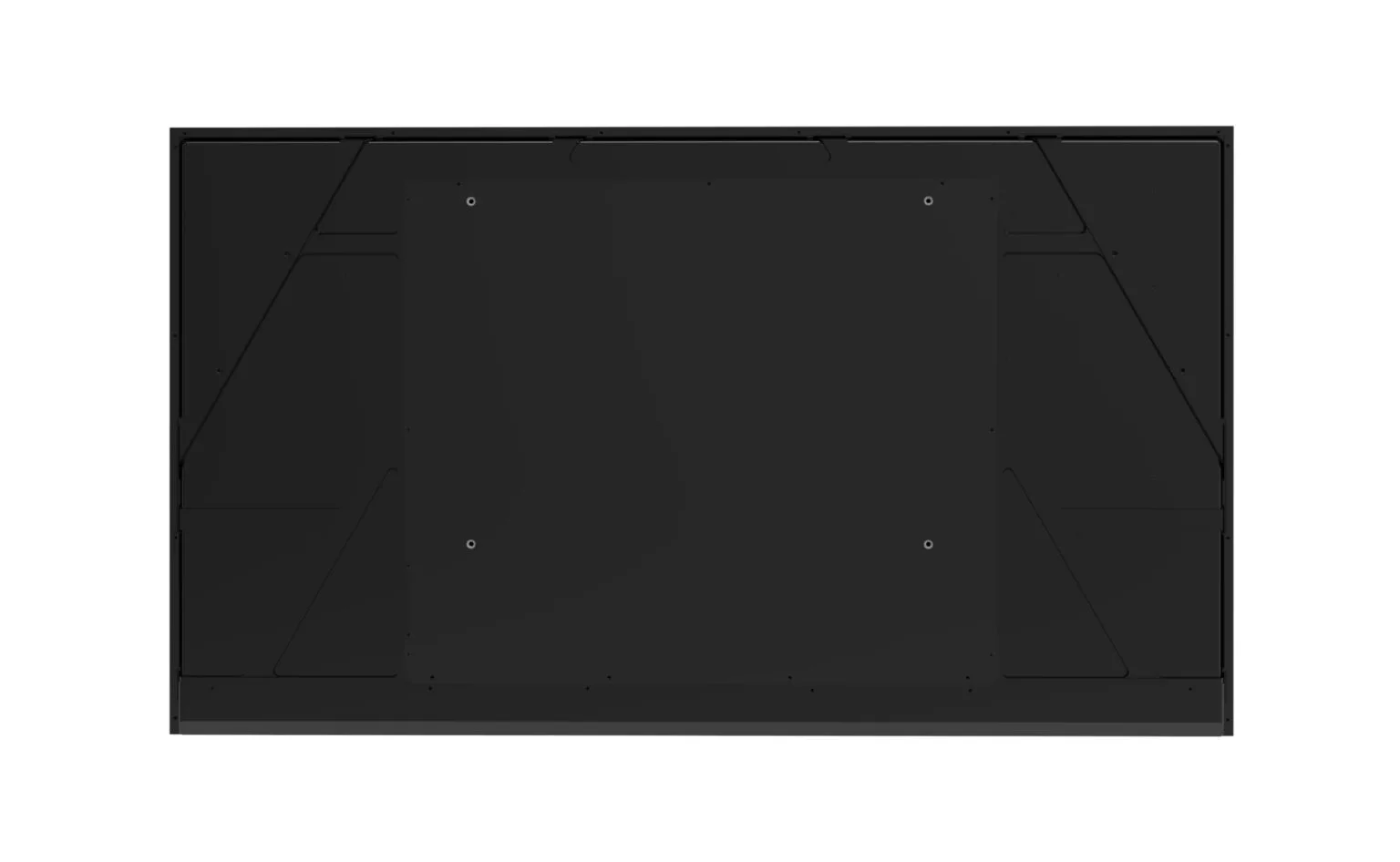 Soniq 43″ FHD Commercial Digital Signage Display | Retail & Healthcare Deployments 4 Soniq 43″ FHD networked signage display rear connectivity panel with HDMI and LAN ports