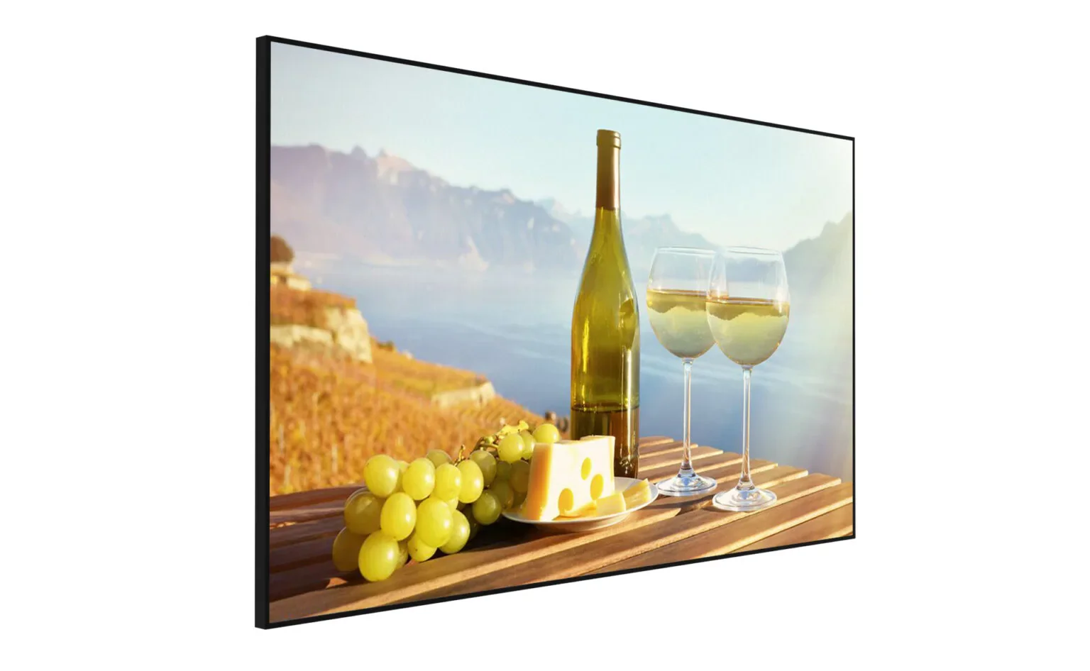 Soniq 43″ FHD Commercial Digital Signage Display | Retail & Healthcare Deployments 1 Soniq 43″ FHD Commercial Display front view showing Full HD panel for retail digital signage
