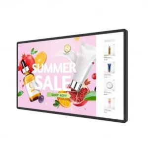 Soniq 55″ Capacitive Touch Screen kiosk display with Android OS for self-service deployments