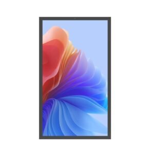 Soniq Outdoor Wall Mounted Digital Display S65UZ26A-AU front view showing 65-inch sunlight-readable screen