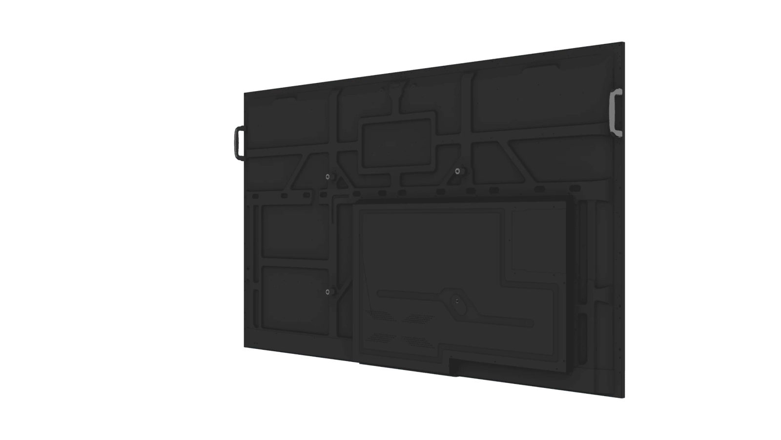 Soniq 75″ UHD Commercial Display | Digital Signage for High-Traffic Environments 4 and USB ports for networked signage deployments