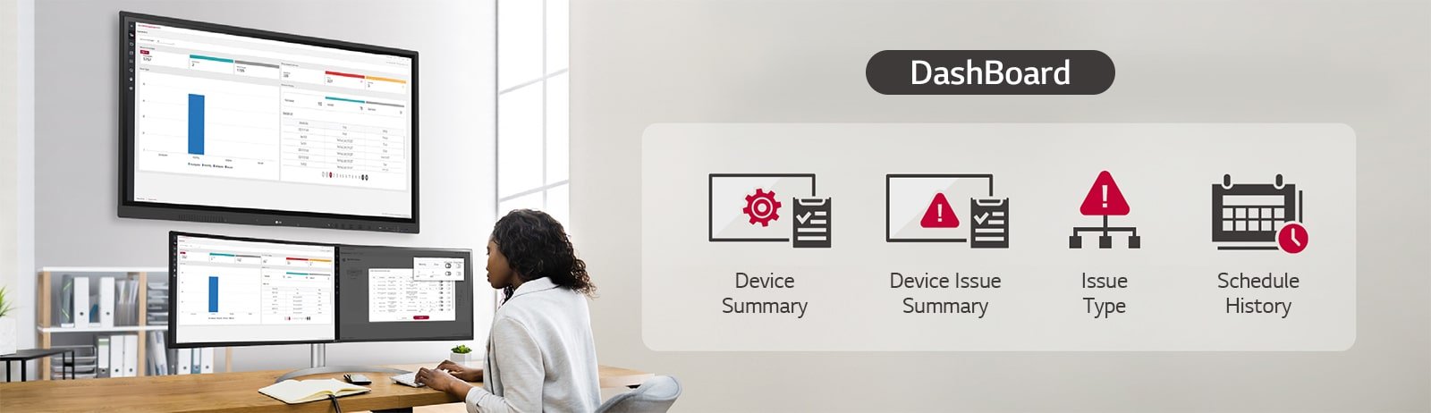 LG 98" CreateBoard 4K Interactive Whiteboard with ConnectedCare 12 LG 98