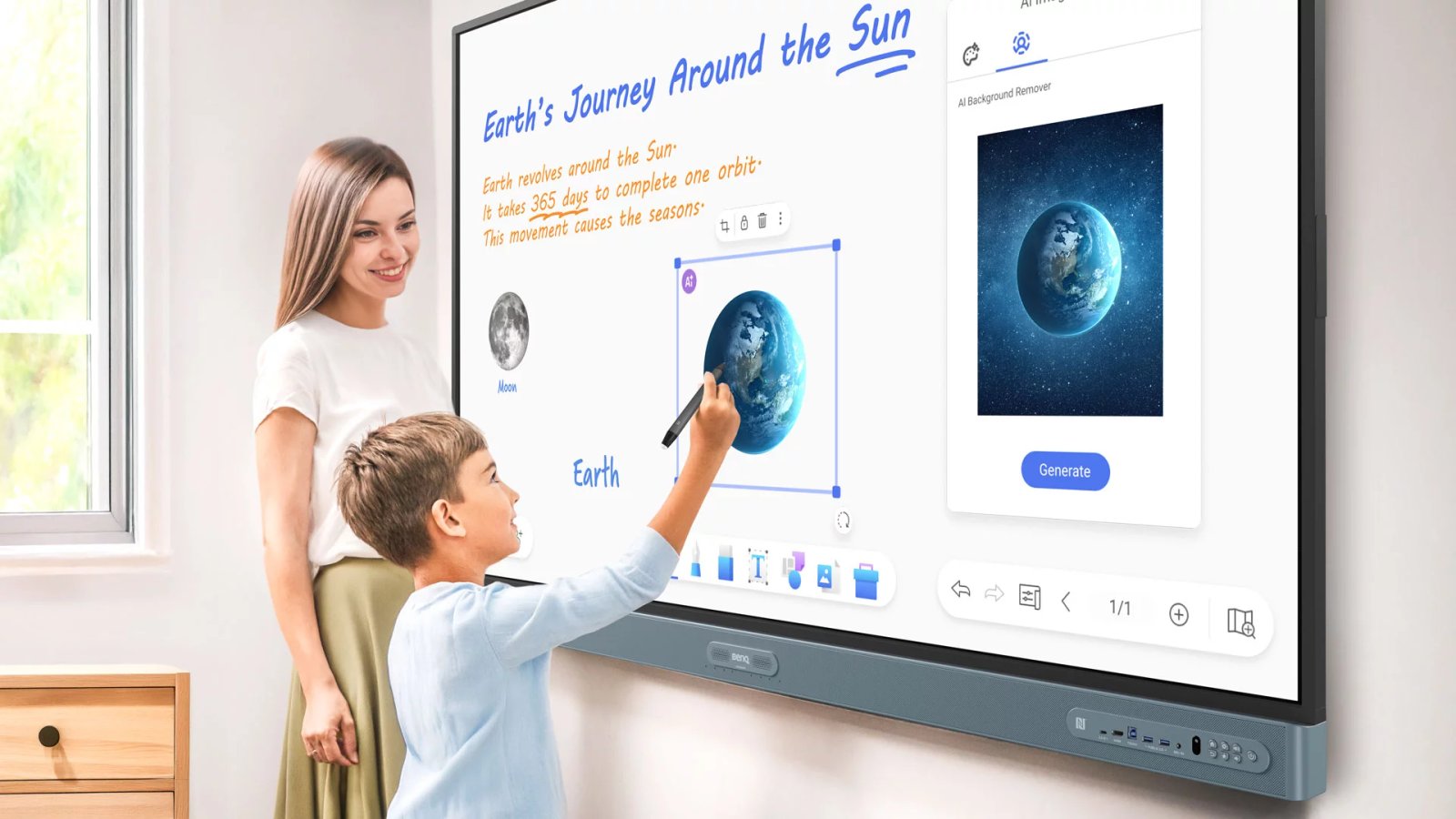 BenQ Board Pro RP05 75" 4K Interactive Display 5 BenQ Board Pro RP05 75