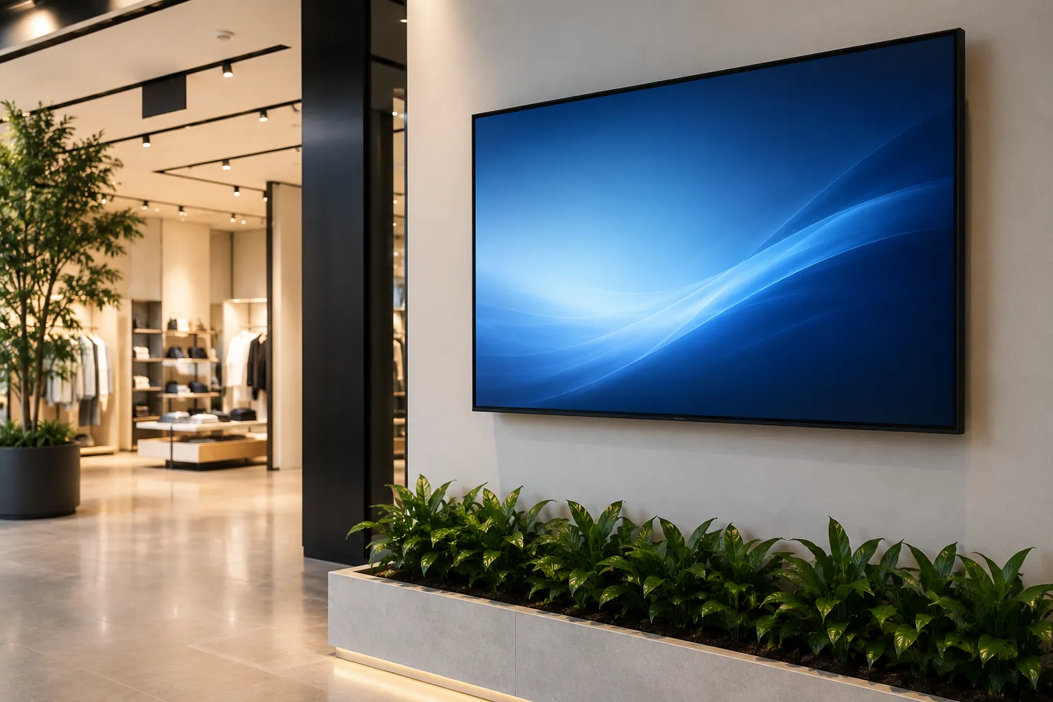 Digital signage and interactive displays