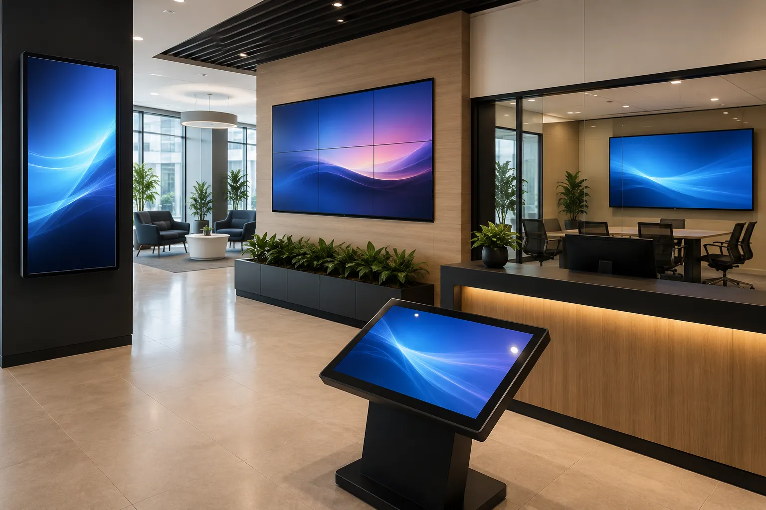 Commercial displays for business and education — Kickstart Computers