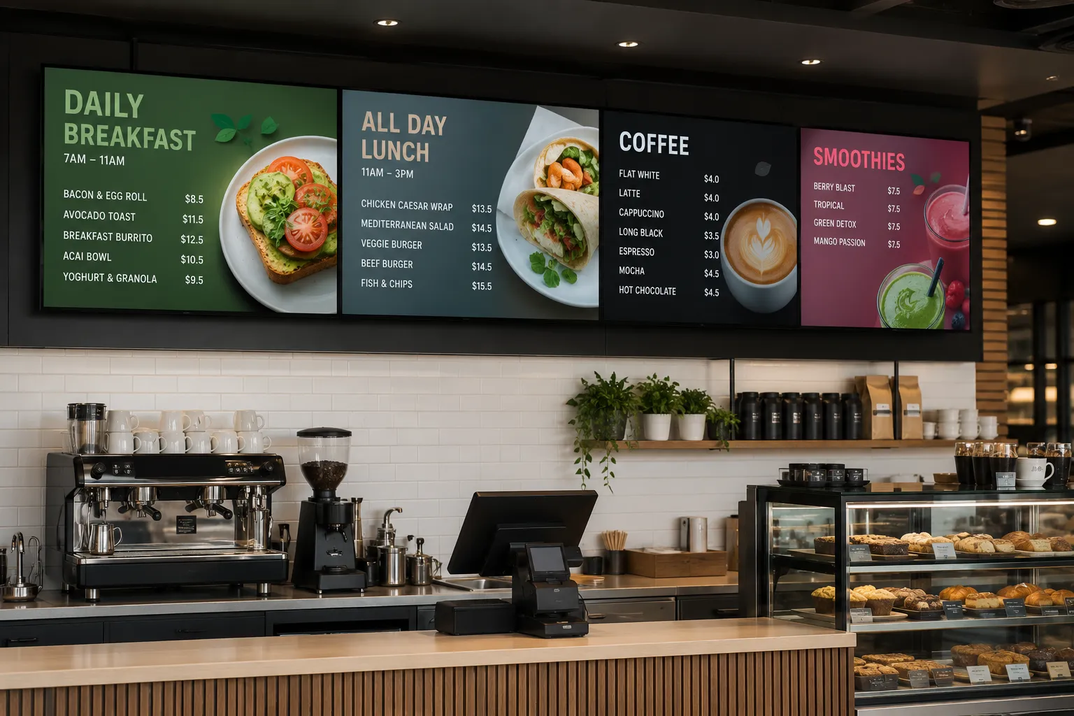Digital menu boards guide