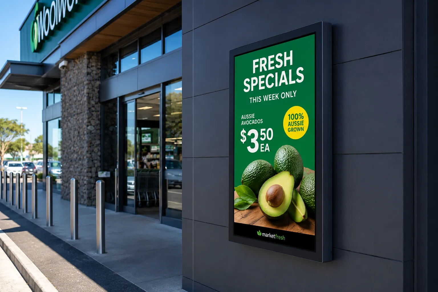 Outdoor digital signage