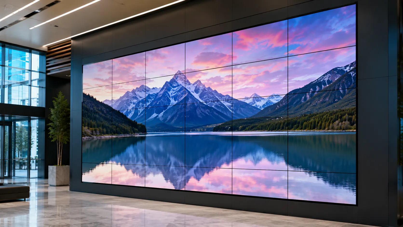 Video wall displays