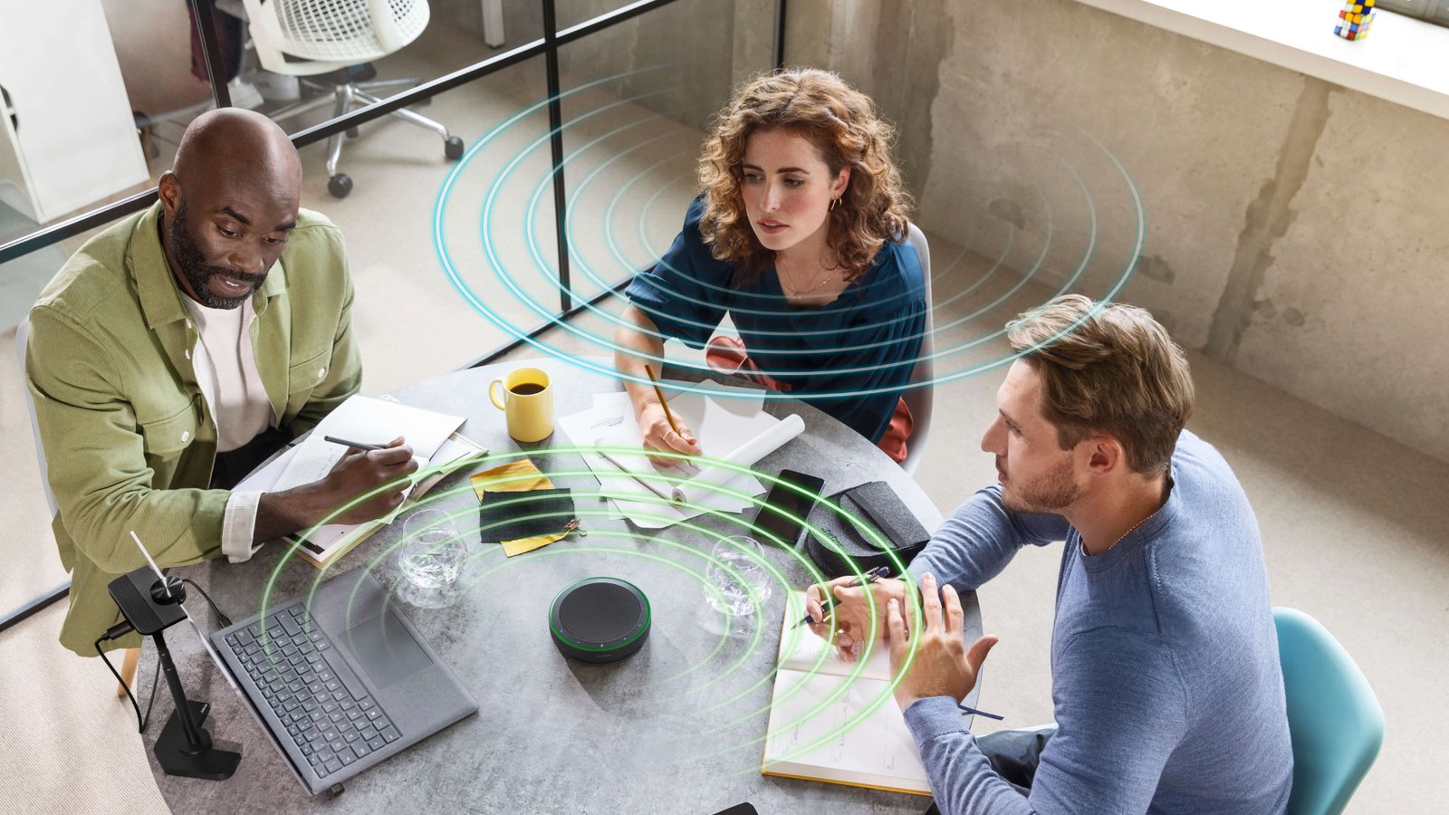 Jabra Speak2 75 MS — full duplex audio in Teams call