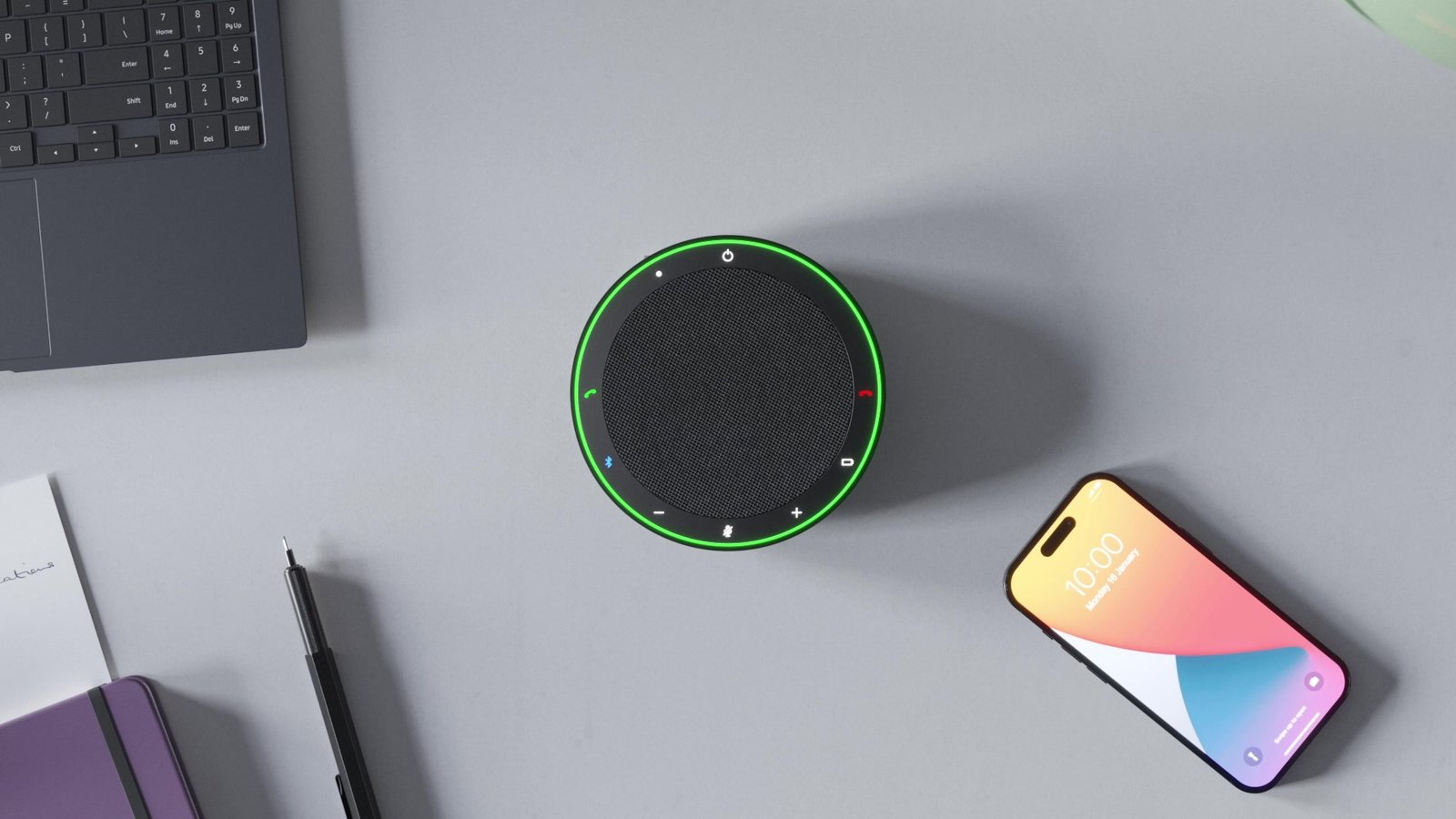 Jabra Speak2 75 MS — Microphone Quality Indicator real-time feedback