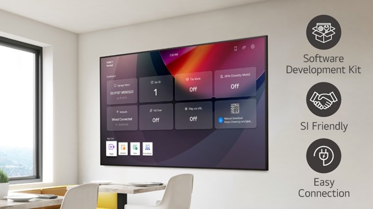 LG 86" 4K UHD 700nit 24/7 Digital Signage Display 7 LG 86