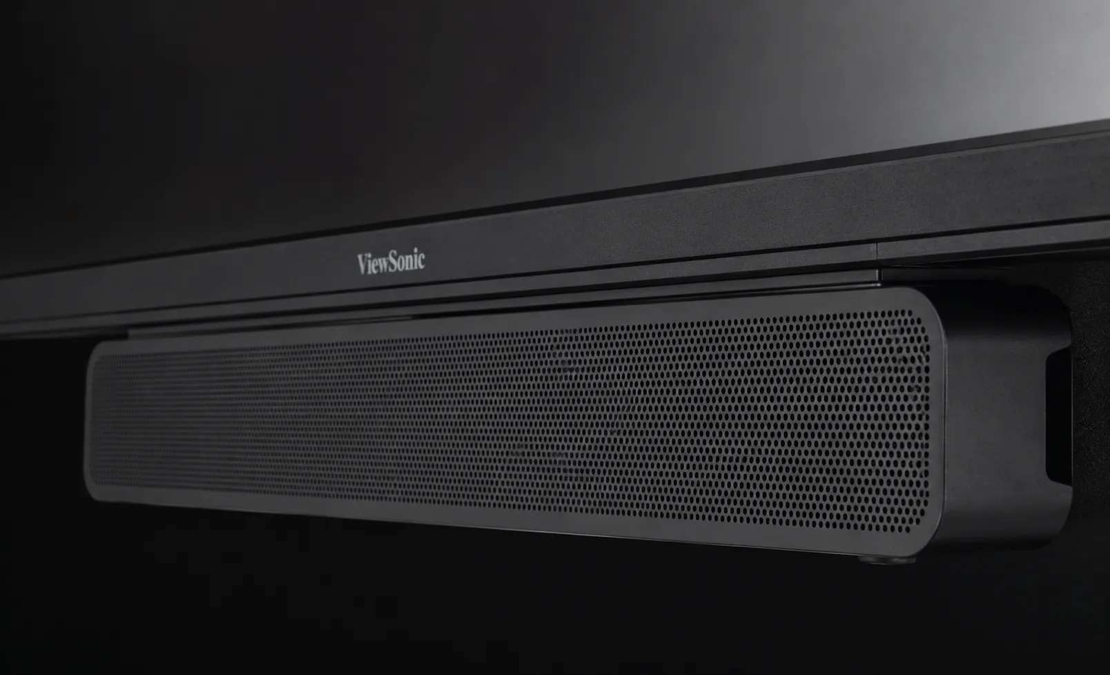 ViewSonic ViewBoard IFP51 series front soundbar speaker system — 70W audio for training rooms